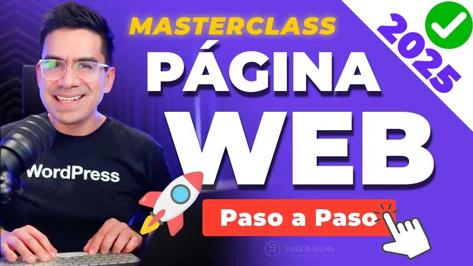 cómo crear una página web 2025